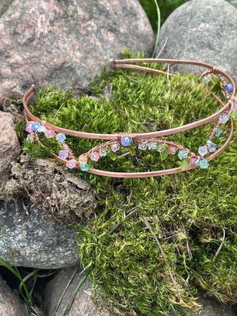 Opaska miedziana Polna Rosa